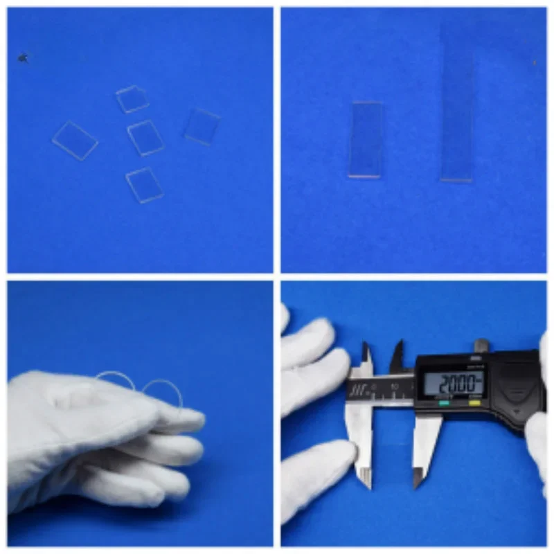 High Quality Ultra-thin High-temperature Resistant Quartz Glass ( Experimental Research, 20 Pieces Per Pack)