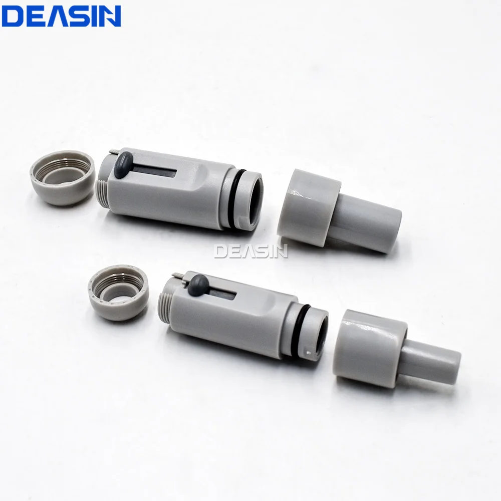 DEASIN Dental Saliva Ejector Suction Handpiece For Tip Adapter Nozzle Strong Weak Dental Suction Valves Dentist Supply