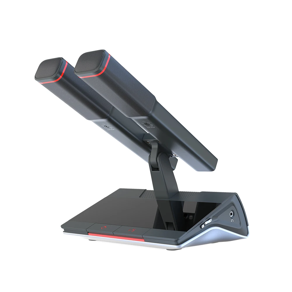 Fashionable High Sensitivity Digital Network Microphone for Public Speaking Audio Conference System Voting for Public Venues