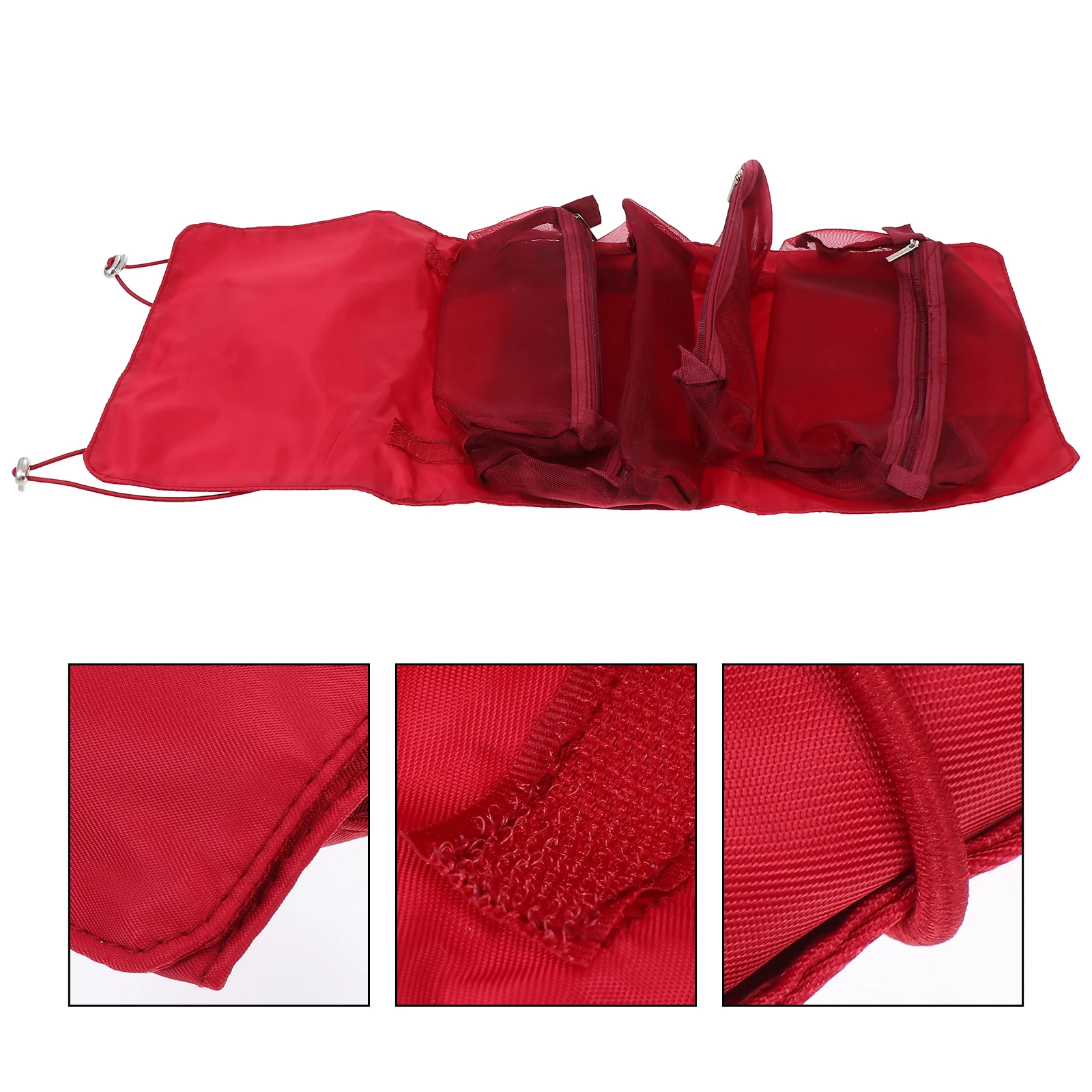 

Portable Travel Bag Folding Makeup Storage Pouch Toiletry Organizer For Gym Camping Vacation Business Trip Toiletry Bag