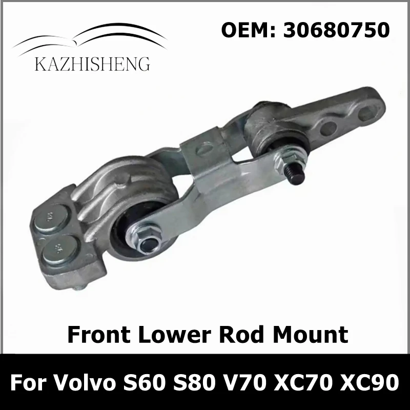 30680750 for Volvo C70 S60 S70 S80 V70 XC70 XC90 Rod Mount Lower Front Engine Inner Bushing Bracket