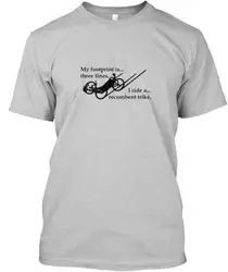 Recumbent Trike Awareness T-Shirt Made in the USA Size S to 5XL