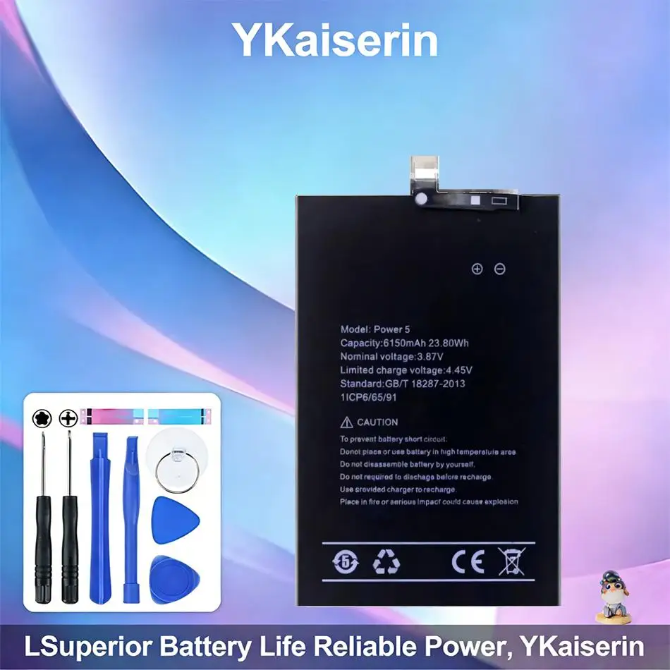 

Надежный аккумулятор для мобильного телефона Umidigi Umi Bison X10 Pro X10 X10 Pro Power 5, 6150 мАч