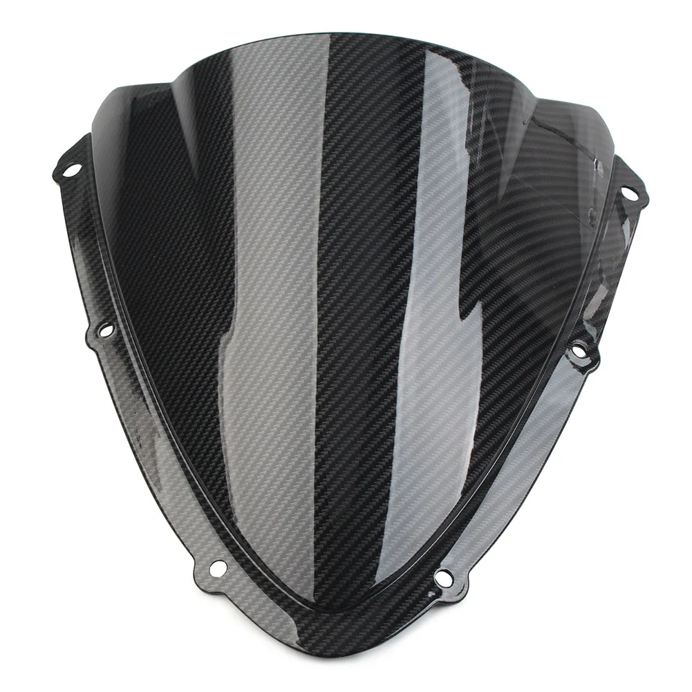 Carbon Fiber ABS Motorcycle Windscreen Windshield Shield Protector For Suzuki GSXR 600 750 K8 2008-2009