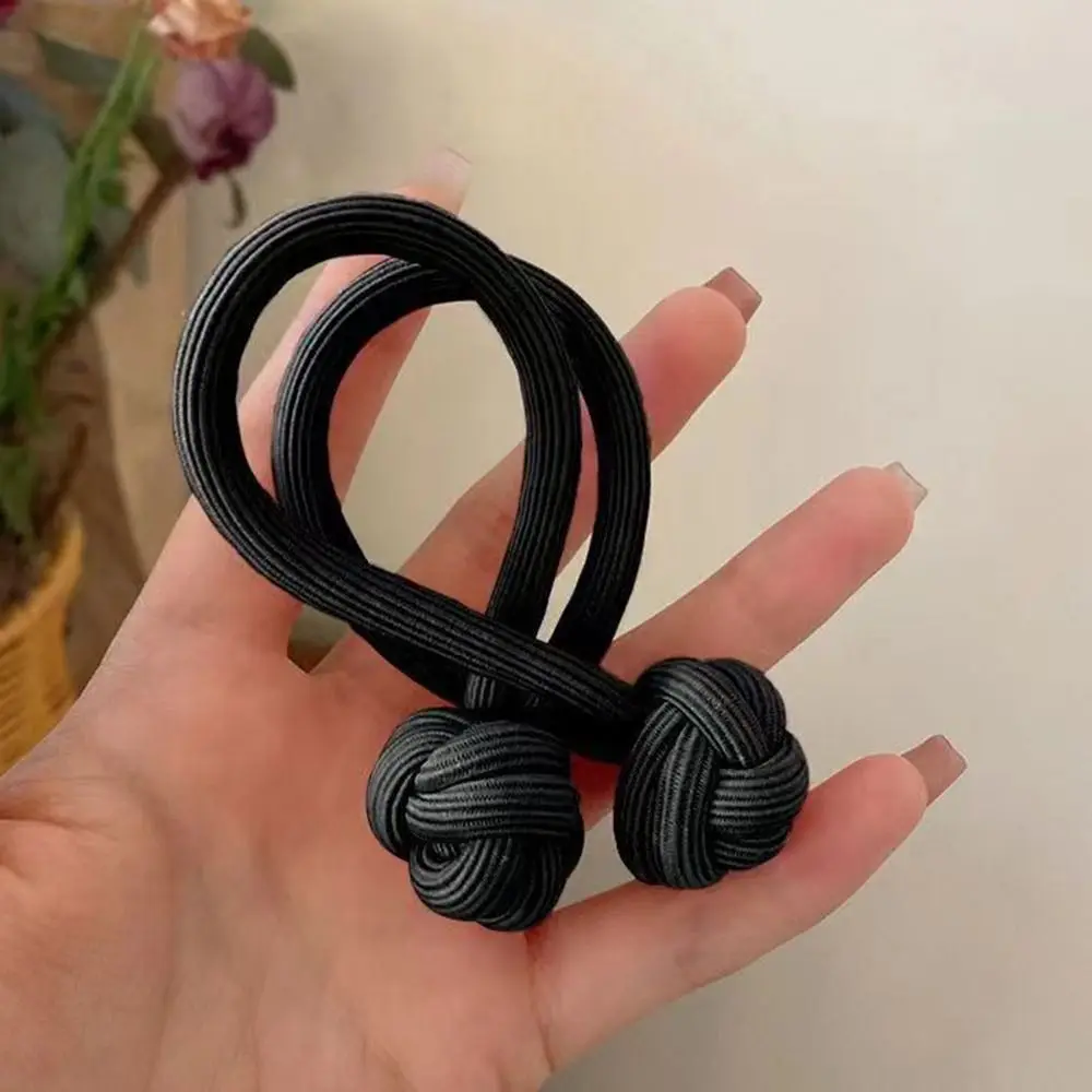 Scrunchies High Ponytail Rubber Bands Hair Tie Knotted Hair Ropes Hair Band Durable Headwear Hair Loop Lady Girl Women