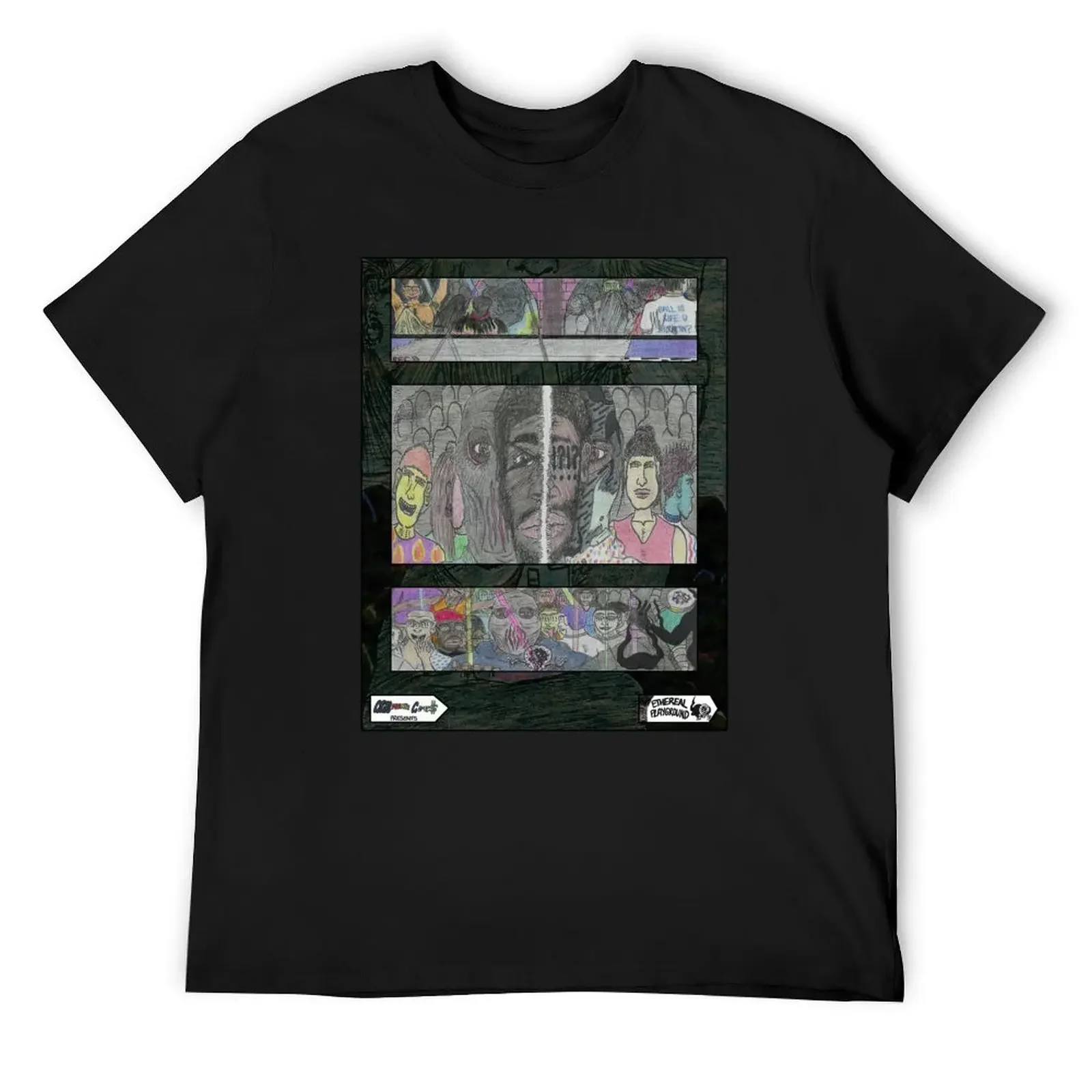 

ETHEREAL PLAYGROUND DESIGNS: Project O.N.P.A.R, SETS #828 - 1997 T-Shirt clothes blue lock sweat plain black t shirts men