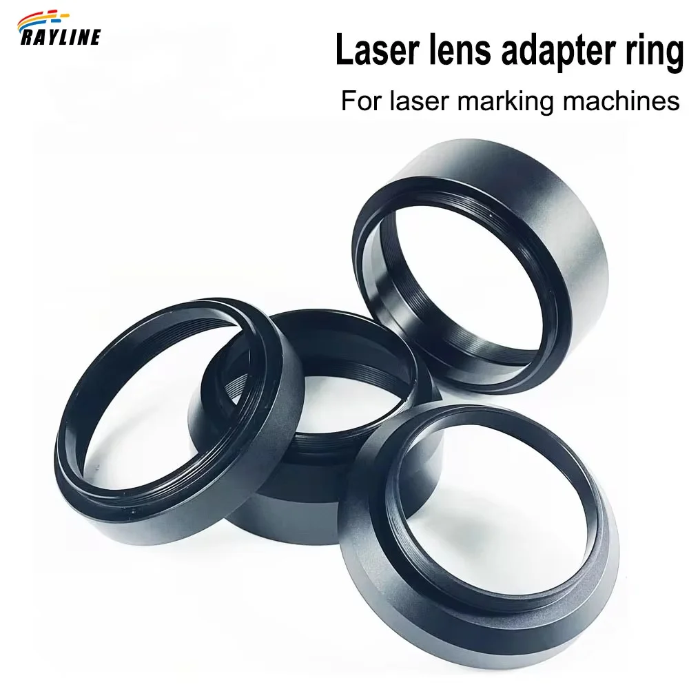 Galvo Head Set F-theta Lens Adapter Ring for CO2 Laser & Fiber Galvo Head F-theta Lens M85 M79 Thread transform