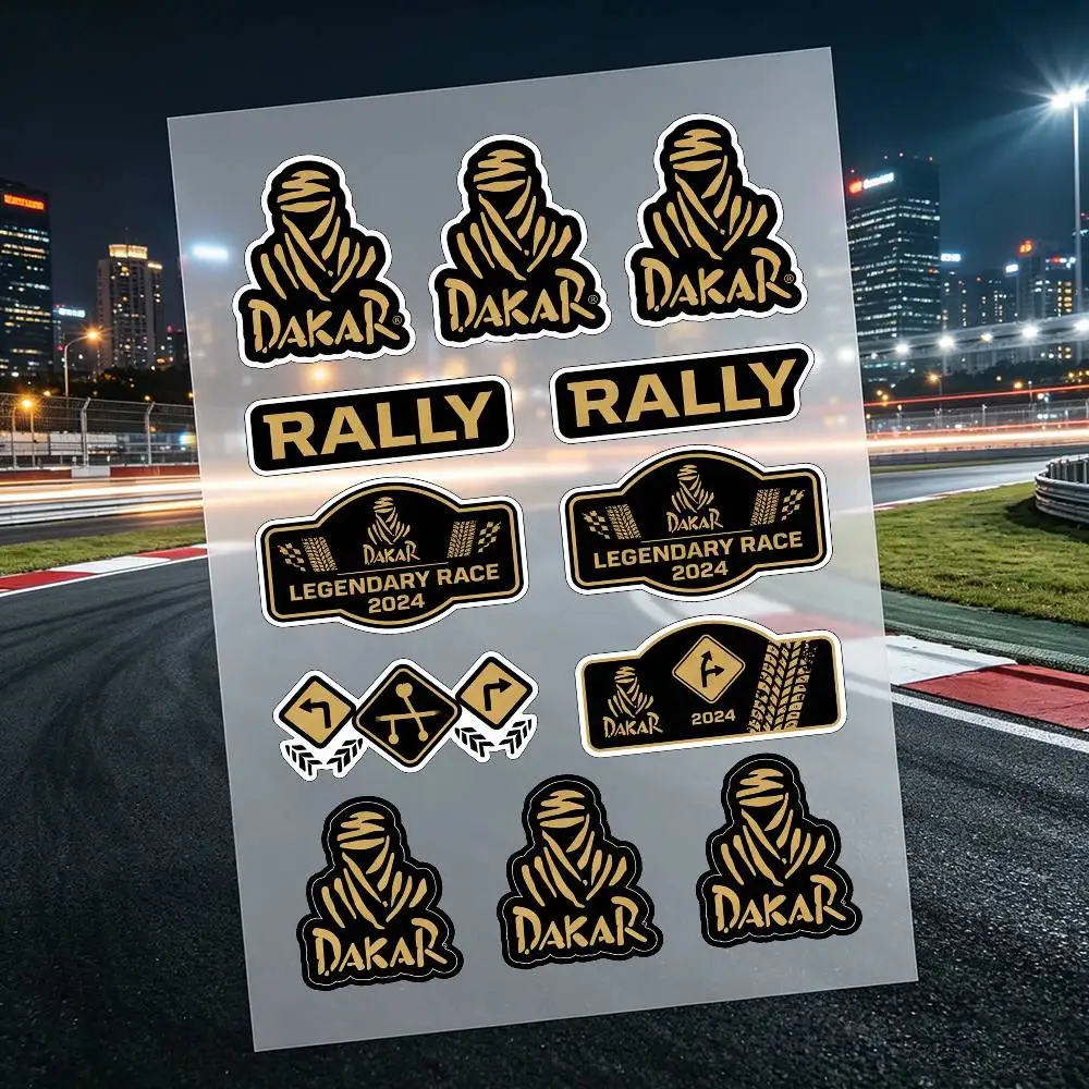 Motorcycle Stickers For Motorcycle Bodies And Helmet Reflective D-Dakar Rally Stickers view 4