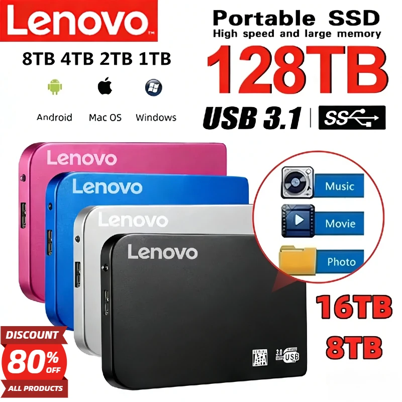 Lenovo Portable Ssd…