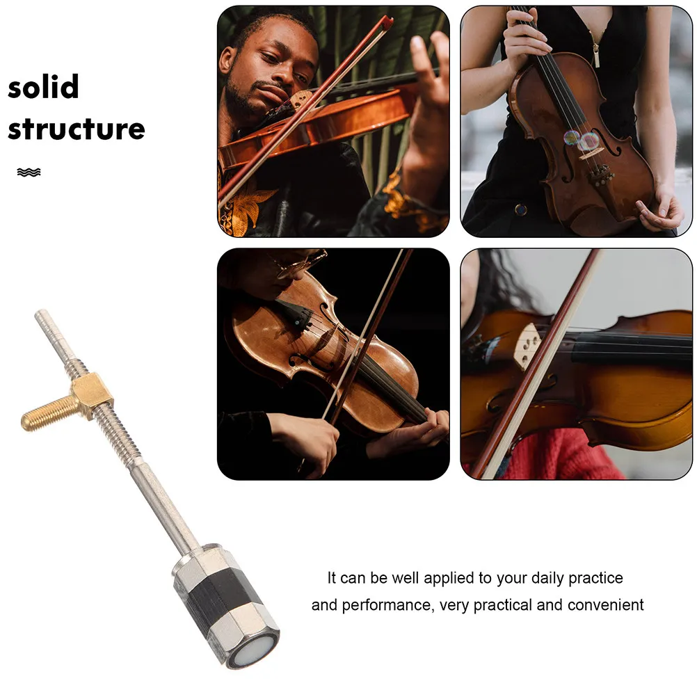Violin Bow Frog Screw Metal Wear Resistant Repair Replacement Professional Violin Bow Parts Accessories Viola Parts