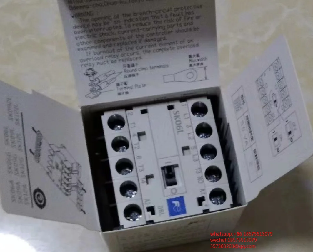 

Для FUJI SK06L-E10 контактор 24VDC катушка Новинка 1 шт.