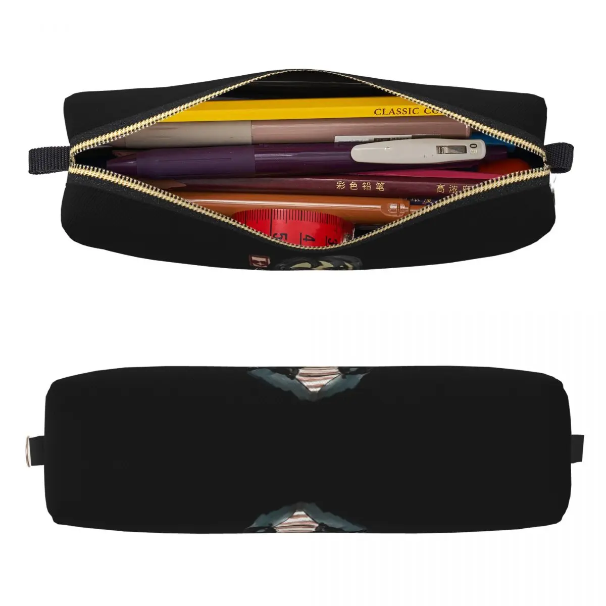 Mouthwashing Anyas Pencil Case Fashion Horror Adventure Game Pen Bags for Student Large Storage Office Gifts Pencilcases