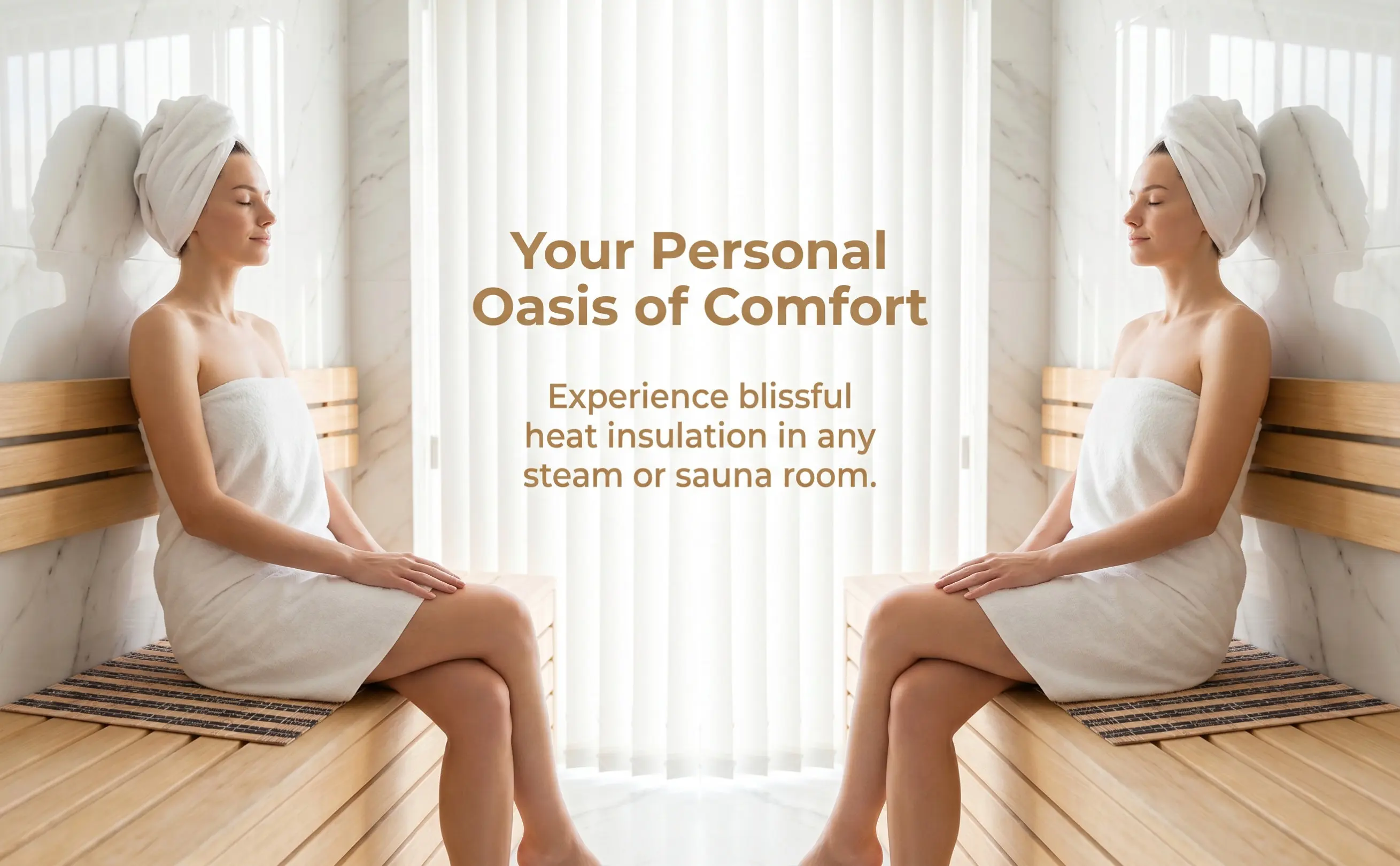 5Pcs Bamboo Sauna Seat Cushion Thick Heat Insulated Waterproof Mat for Spa Bath Sauna Seat Pad Steam Room Cushion