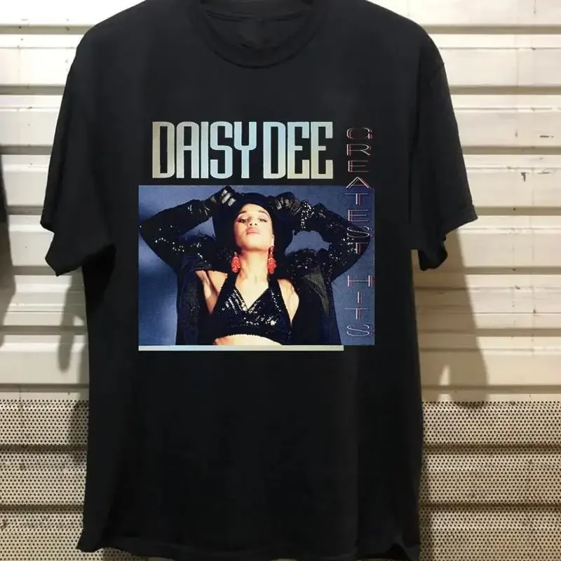 Daisy Dee Greatest Hits Album Black T Shirt 100 Cotton