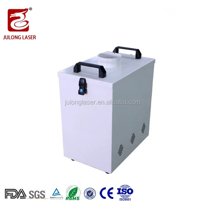 Julong Factory Make Low Noise Design and Easy Maintenance Portable Fume Extractor& Welding Smoke Purifier for machine