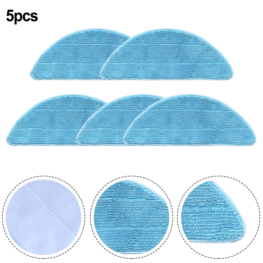 5Pcs Vacuum Cleaner Mop Cloths For SUZUKA PRO GEN 2 Robot Vacuum Cleaner Mopping Pads Parts Accessories
