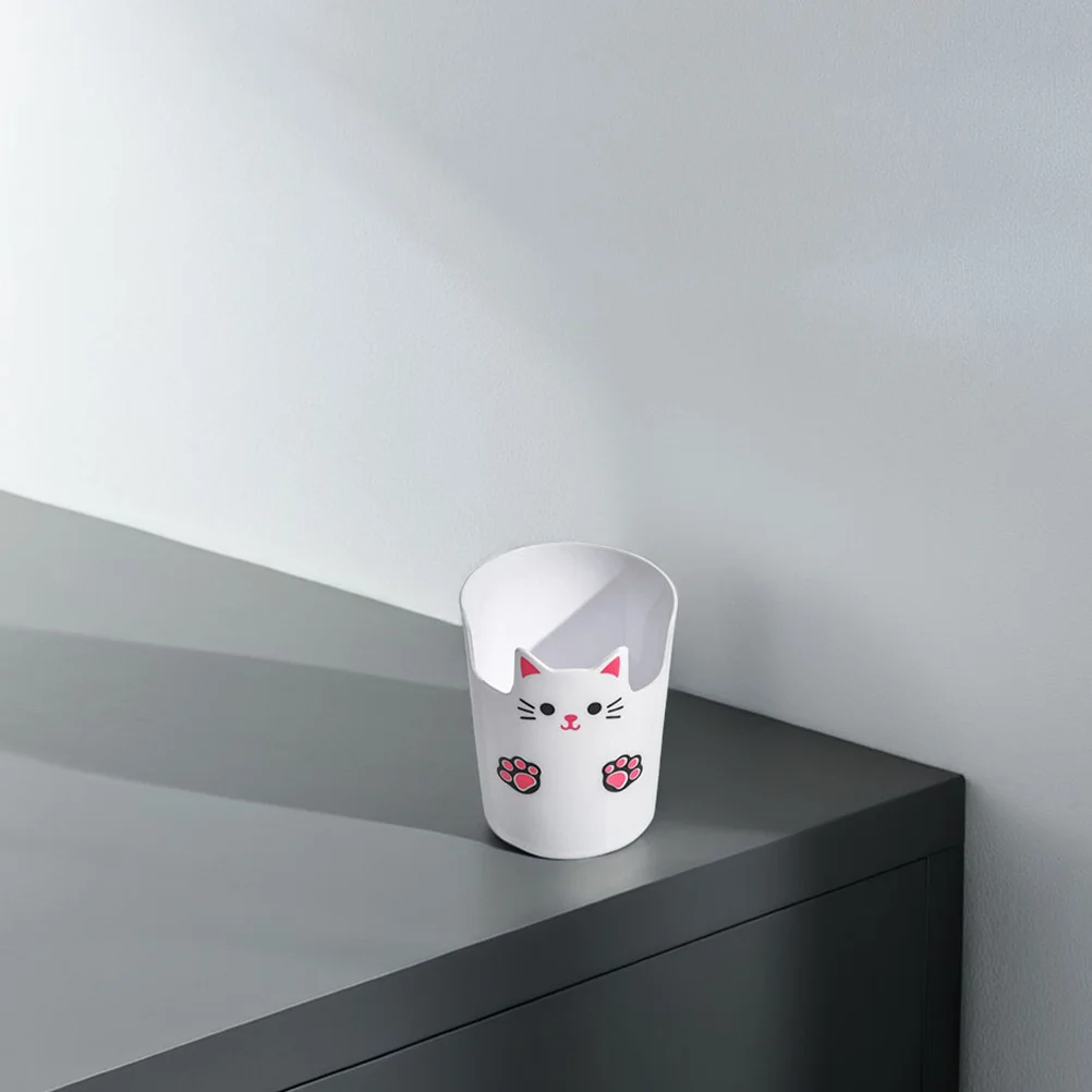 

3Pcs Cat Pen Organizer Large Capacity Pencil Holder Cute Desk Pot for Office School Makeup Brushes Portable Desk Storage Cup