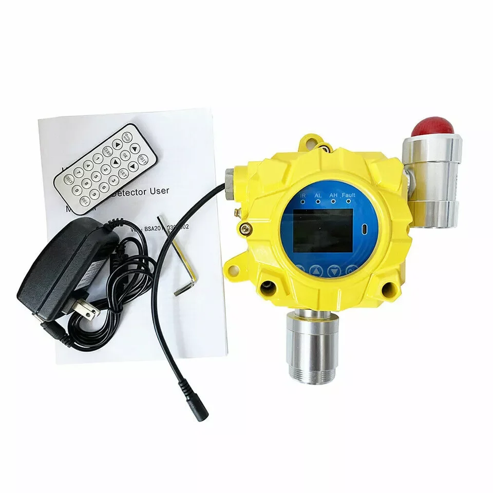 Nitrogen Gas Detector Remote Control N2 Gas Detector Wall-mounted N2 Gas Meter