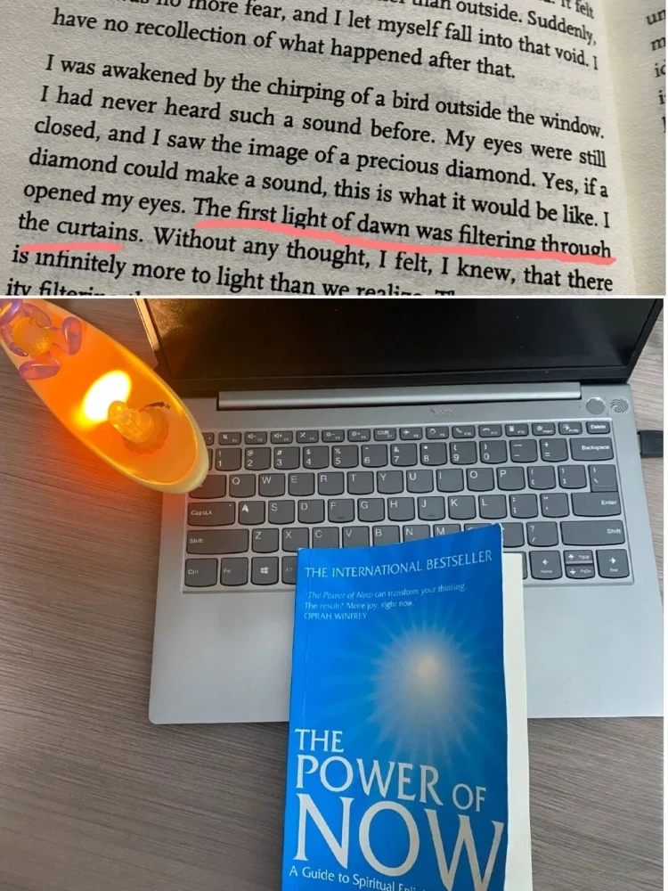 2025 جديد قوة الآن بقلم Eckhart Tolle دليل للتنوير الروحي كتاب اللغة الإنجليزية