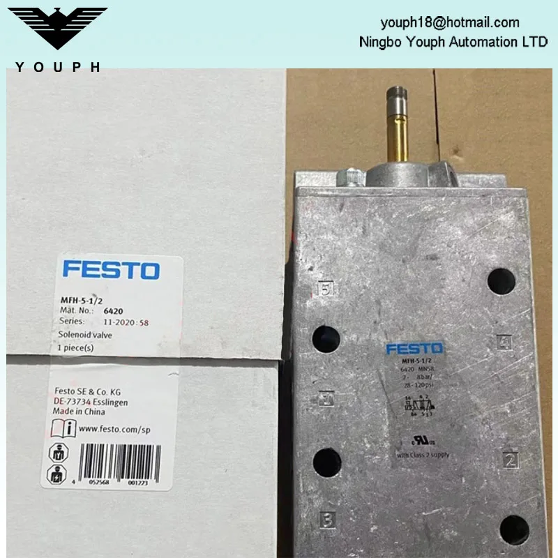 FESTO MFH-5-1/2 6420 MFH Tiger Solenoid Valve