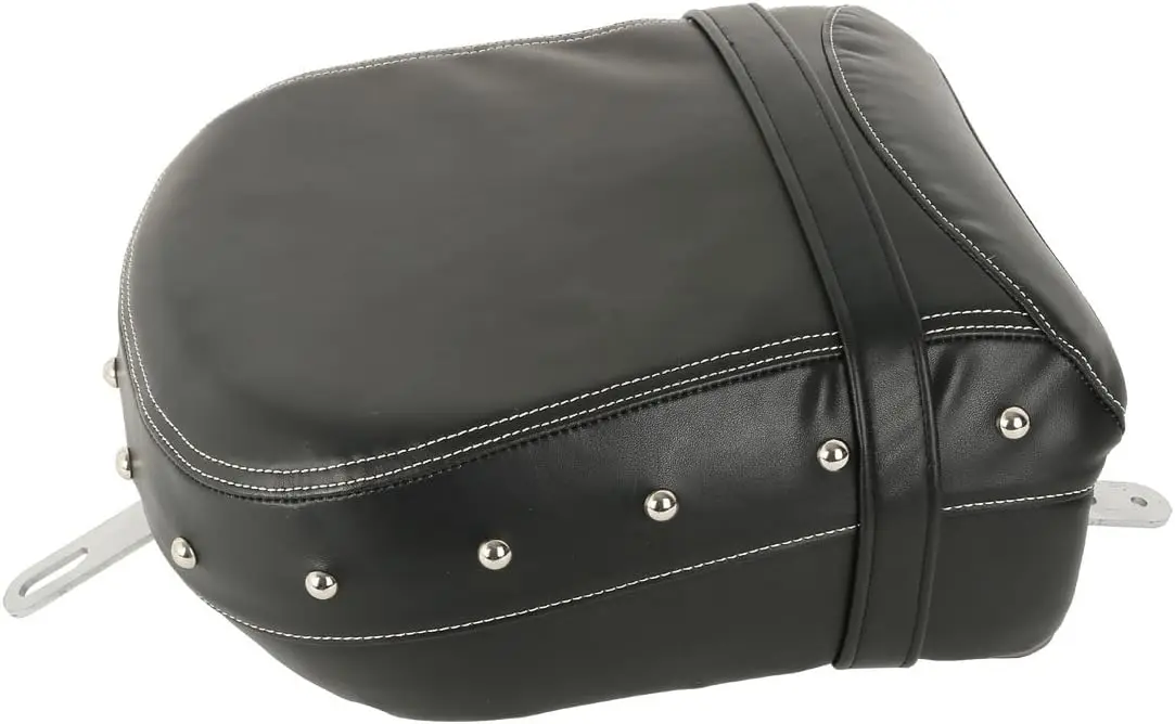 Rear Pillion Passenger Seat Compatible with Select Touring Motorcycles, Fits 2017-2018 and 2020-2022 Models
