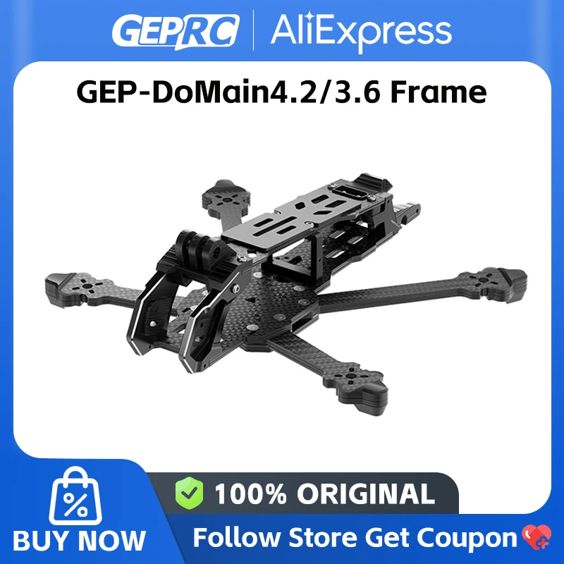 GEPRC GEP-DoMain3.6  DoMain4.2 Frame Parts Suitable  Replacement Repair Part for RC DIY FPV Freestyle Drone