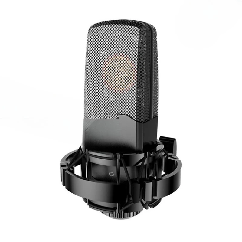 Condenser microphone Computer recording studio live broadcast equipment Full set of sound card microphones