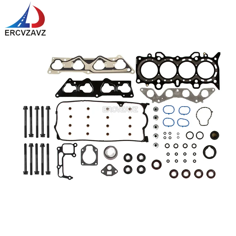 Head Gasket kit with Head Bolt Set HS26236PT-2 HSHO034, HBHO034 For 2001-05 Honda 1.7L 1668CC L4 SOHC Civic DX LX VTEC D17A1