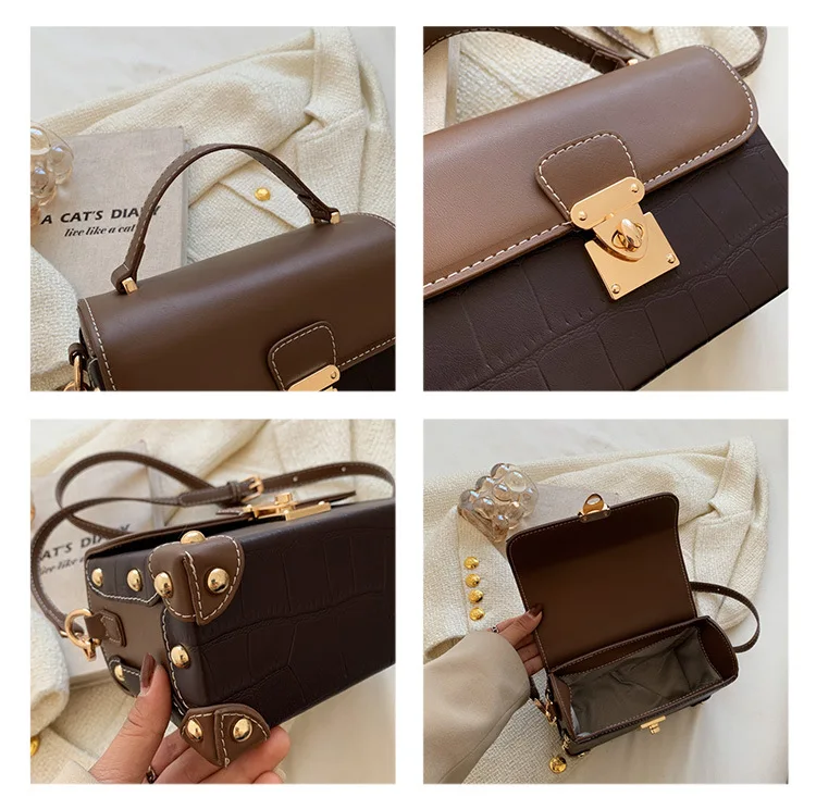 bags for women 2022 new luxury handbags bolso replica Fashion Retro Handbag Female Shoulder Bag Messenger bag box bag