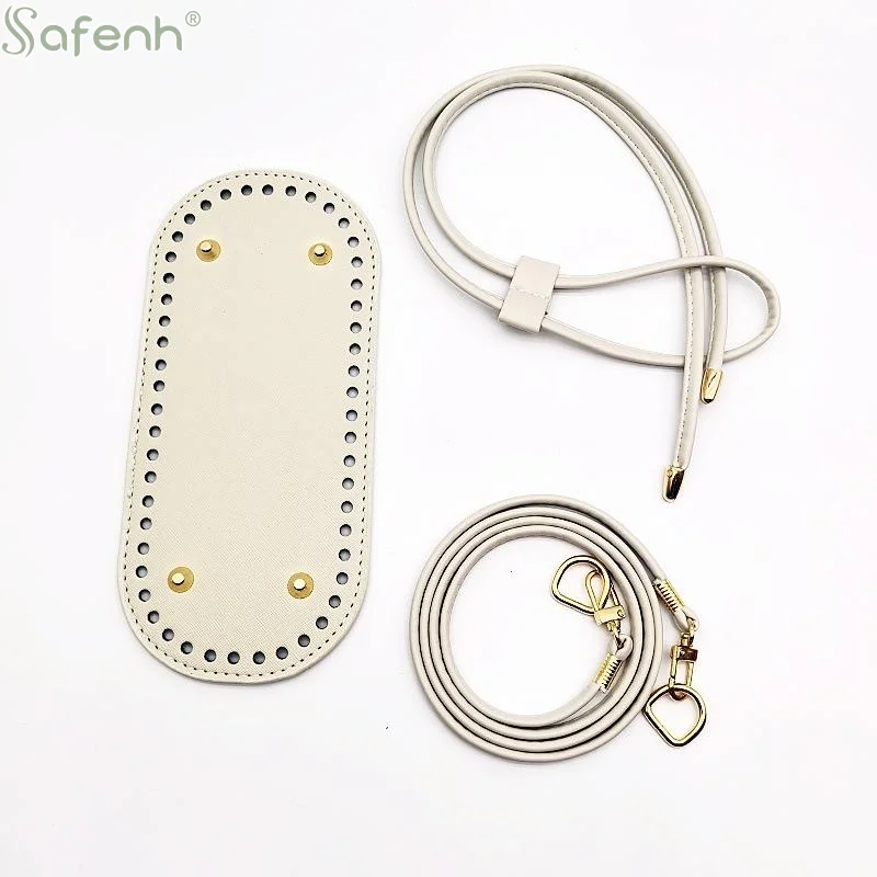 DIY Purse Kit for Beginners PU Leather Bucket Bag Mold Chain and Shoulder Strap Handbag Making Set for Women Girls