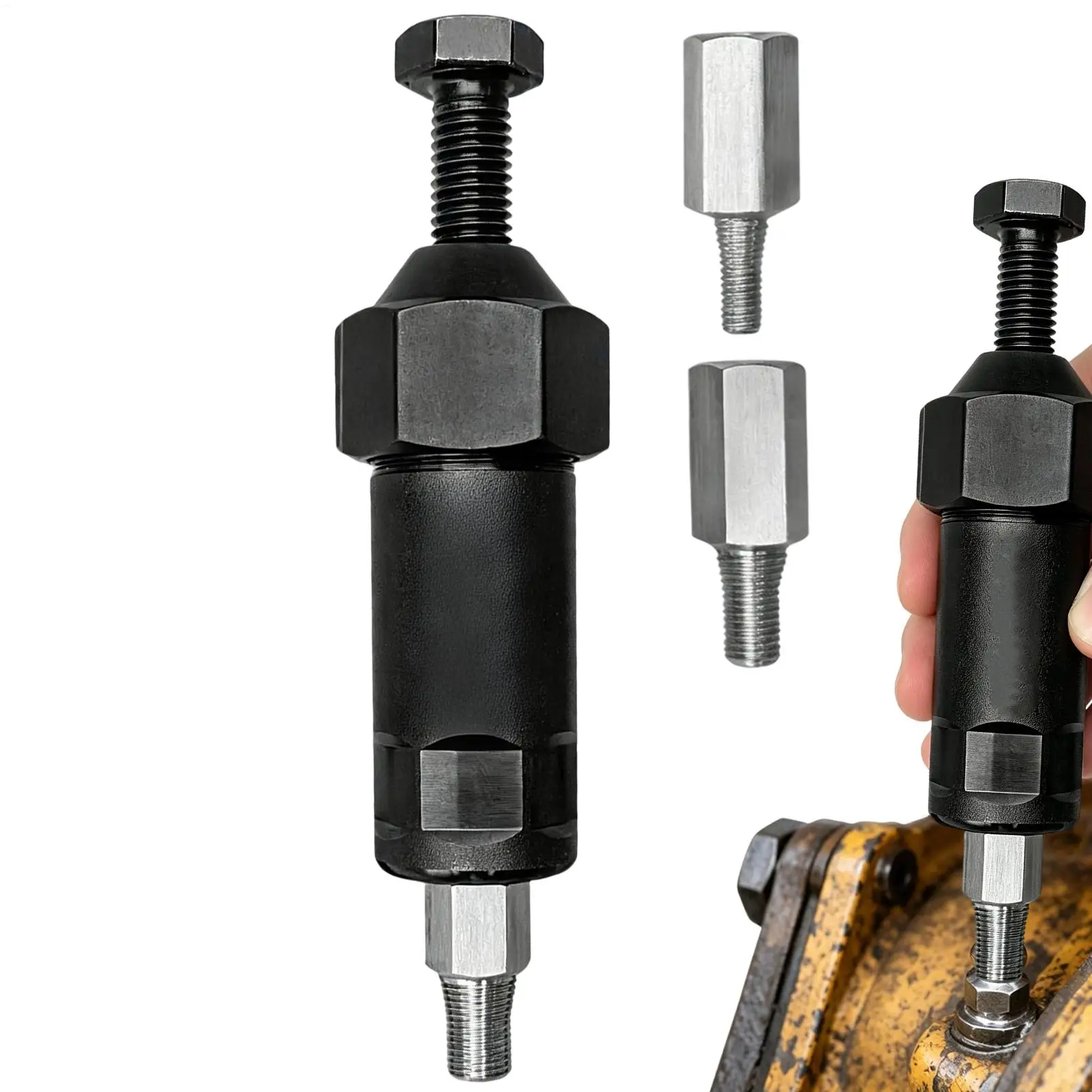 M6/M8 Heavy Duty Grease Fitting Cleaner Tool Grease Fitting Cleaning Tool Restore Smooth Grease Flow for Tractors Machinery