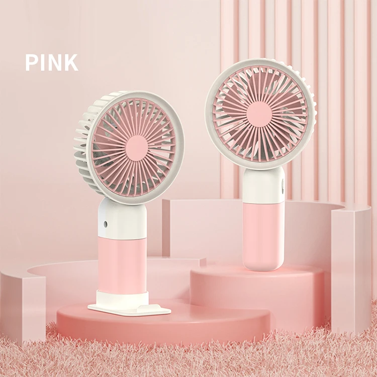 Zomer Verkoop Draagbare Mini Fan Usb Oplaadbare Mini Ventilator Luchtkoeler Hand Gehouden Elektrische Kleine Handheld Mini Ventilateur