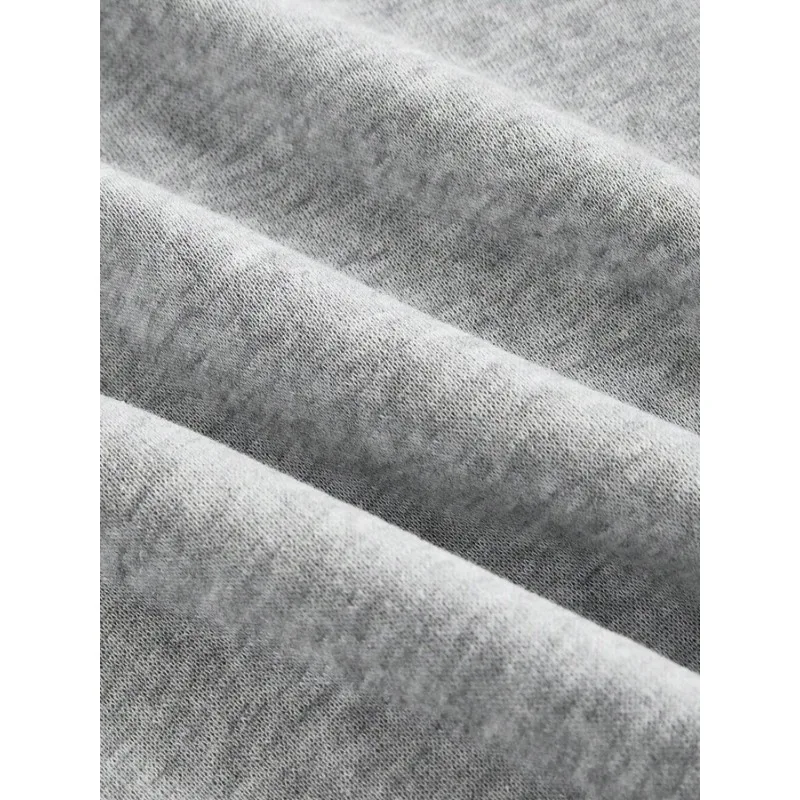 เสื้อสเวตเชิ้ตเปิดไหล่ผู้หญิงสำหรับฤดูใบไม้ร่วงและฤดูหนาว ดีไซน์ไม่สมมาตร แขนยาว