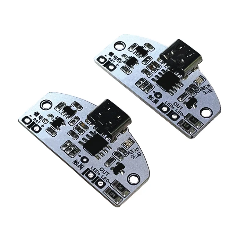 New TYPE-C Desk Lamp Circuit Board, USB Charging, 3-Level & Stepless Dimming, LED Touch Night Light Control Module, MOQ 10