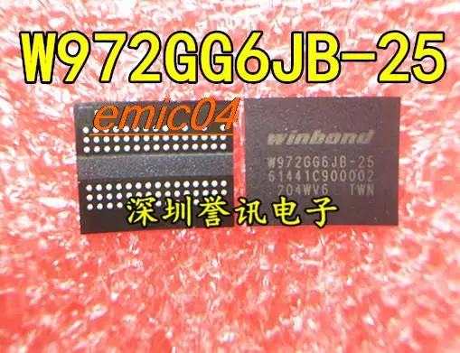 Original Stock  W972GG6JB-25 (128Mx16) DDR2 256MB