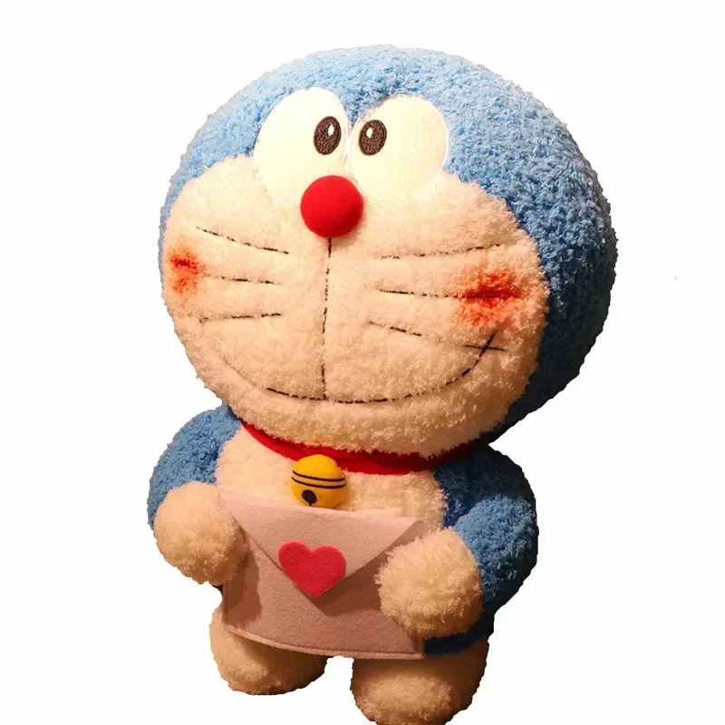 40/60cm Cute Robot Cat Blue Plush Toy Large Soft Doll Stuffed Toys Baby Boys Girls Kids Toys for Children Christmas Gift Friends