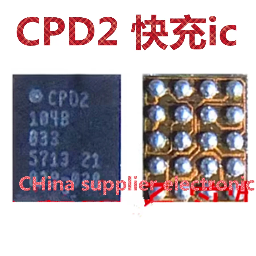 

Подходит для Apple 8G 8P X Быстрая Зарядка IC CPD2 104E зарядный IC U6200 20-контактный модуль зарядки вспышки