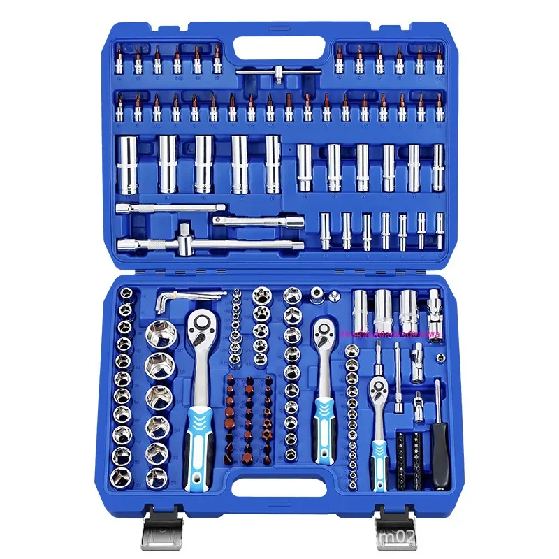 44-piece blue box wrench set cross-border hot-selling