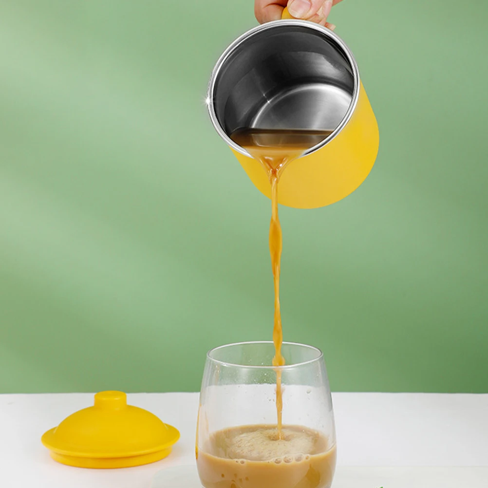 

Multi-Function Stainless Steel Water Cup Wear-Resistant Daily Use Desktop Mug for Home Kitchen Restaurant Creative Handle Design