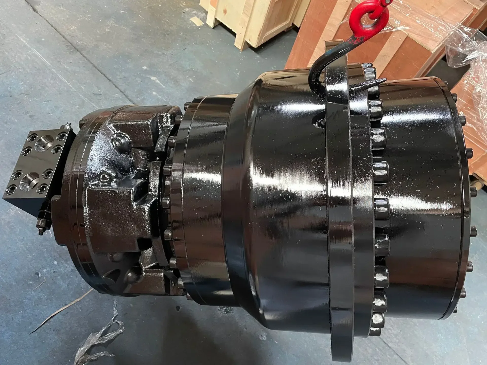 Hydrauliczne urządzenie przekładniowe silnika kruszarki Duży moment obrotowy 100 000 Nm