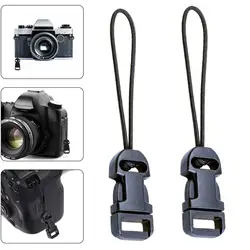 2pcs Camera Straploop Quick Release Clipneck Adapter Connector System Lanyard Belt Buckles Clips Sling Eyelet Loops Mini Convert