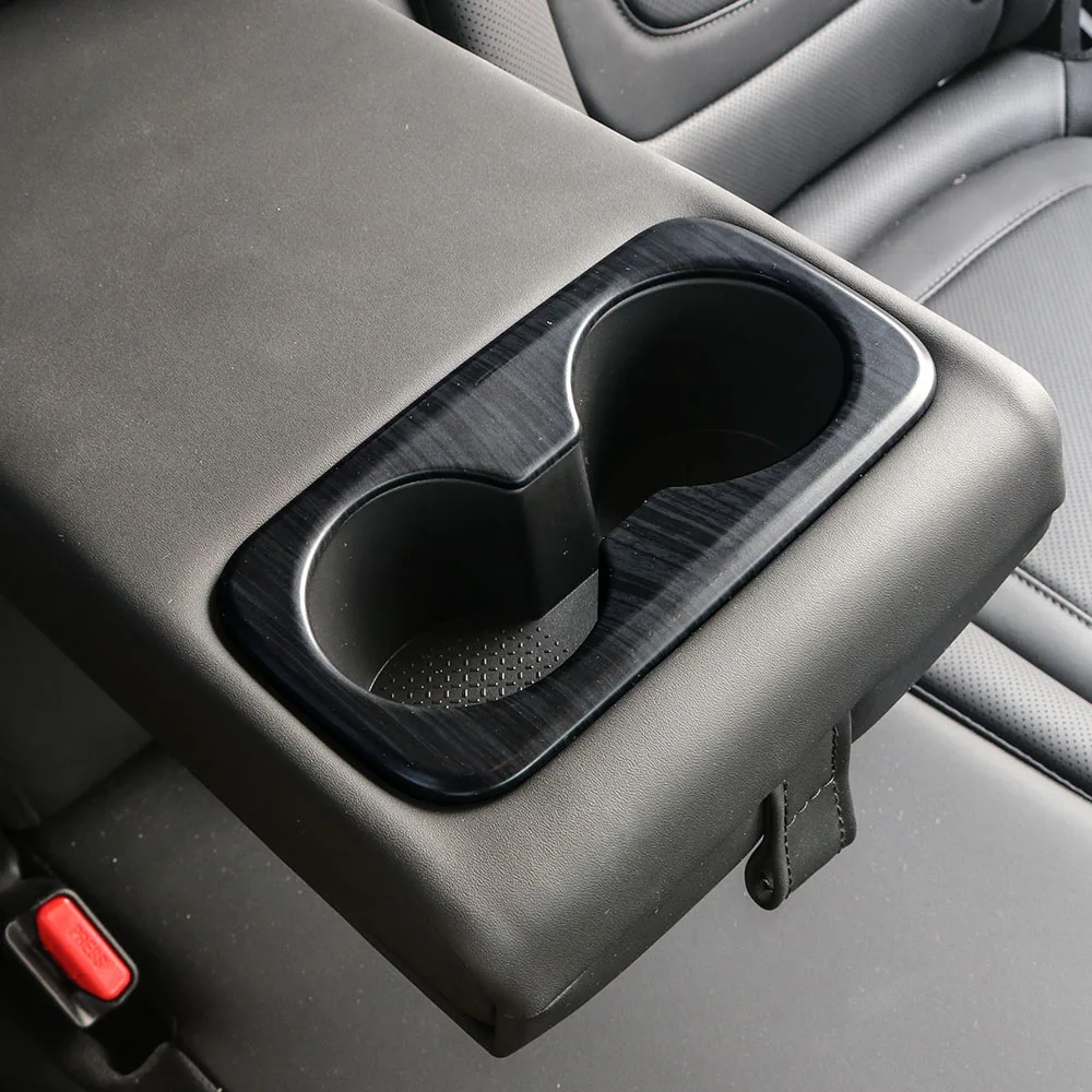 For Hyundai Tucson NX4 2022 2023 2024 2025 2026 ABS Seat Rear Cup Holder Protector Trim Frame Premium Interior Auto Accessories view 6