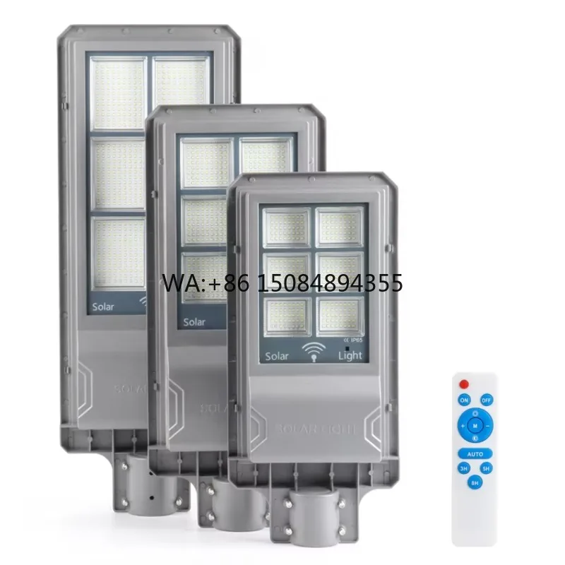 New Design Outdoor Solar LED Lights with 5-Year Warranty Mono Solar Panel Street Lighting Application