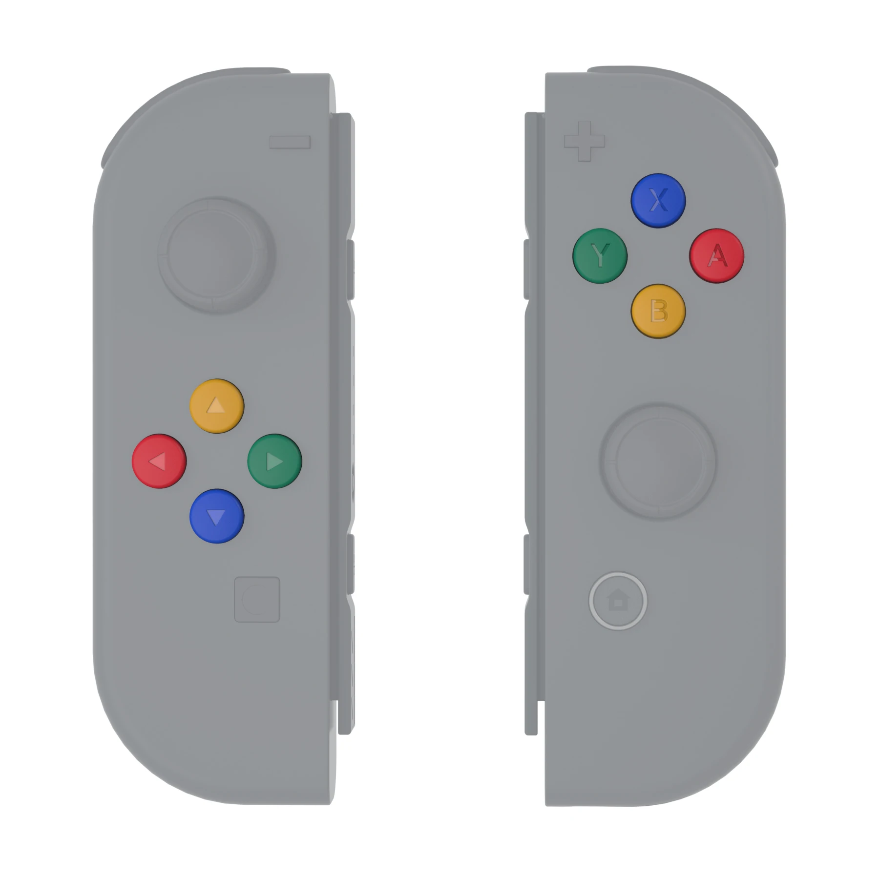 NS Switch JoyCon ve NS Switch OLED için eXtremeRate DIY Renkli ABXY Düğmeleri