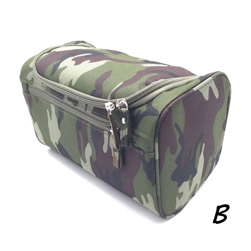 Men\'s and Women\'s Camouflage Cosmetic Bag Leopard Print Travel  Beautician Cosmetic Bag Storage Bag