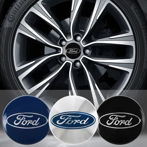 4 pçs 54mm tampa central da roda logotipo hub capa emblema emblema para ford focus mk2 mk3 fiesta ranger mondeo mk4 S-MAX kuga mustang escort 12 principais vendas emblema ford - №3
