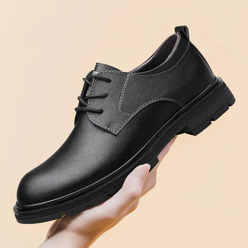 Bubu'an zweilagiges Rindsleder, lässiges Leder 38-44