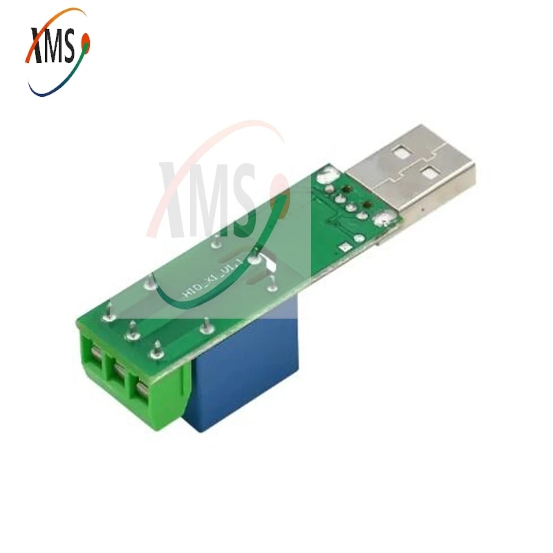 1pcs HID Drive-free USB 1 Channel 5V Relay Module Can Control the Relay On and Off On the Computer Side