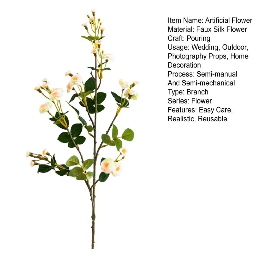 Künstliche Mini-Seidenblumen für Hochzeiten, Heimdekoration, Raumgestaltung, Geschenke, Tischdekoration und Fotografie-Requisiten