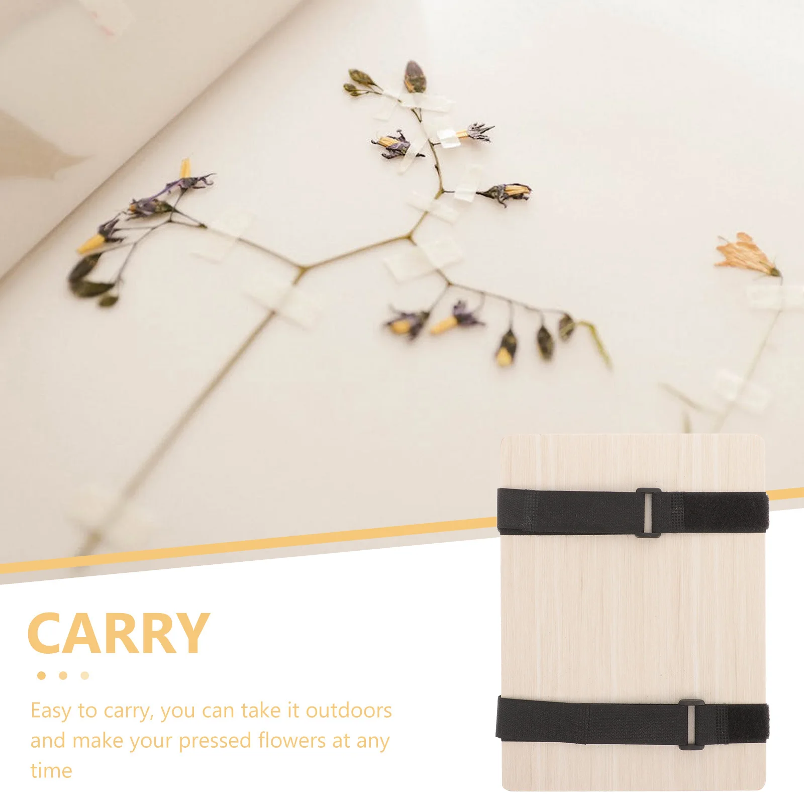 

1 Set Pressing Kit Wood Plant Press Tool Embossing Dried Leaves Multi Layer Pressing Sponge Included Reusable Specimen Tool Diy